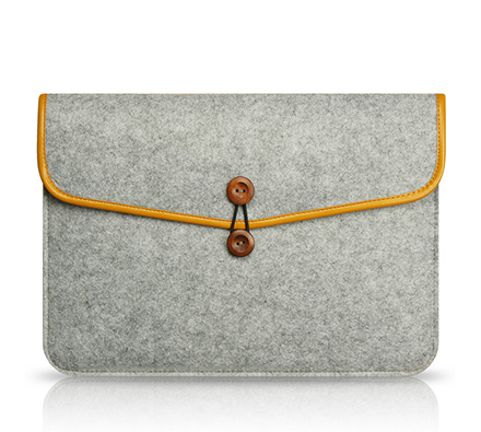 Felt laptop bag