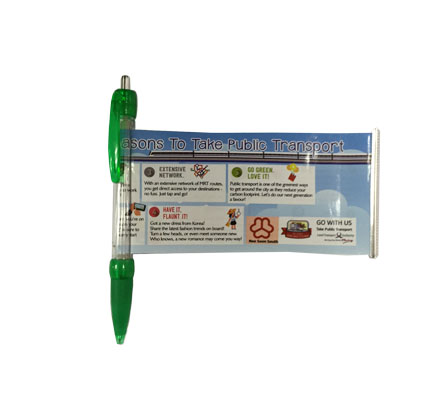 Banner pen