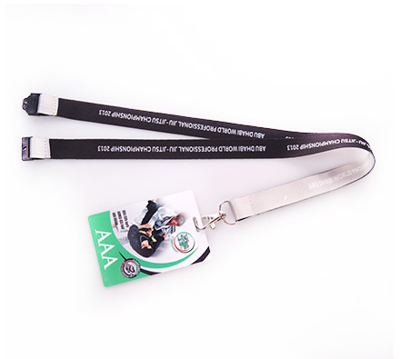 Lanyard with pvc card