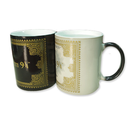 Heat changing mug