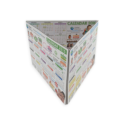 Double side printed magnet