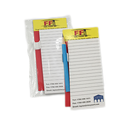 Memopad fridge magnet