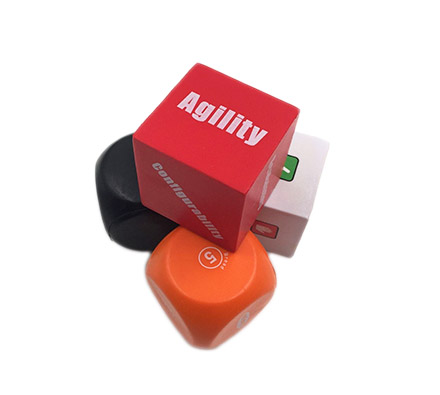 Cube stress ball