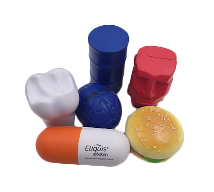 Unique shaped stress ball