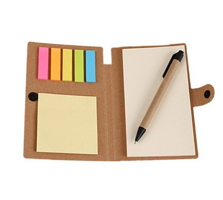 Memo pad with pen