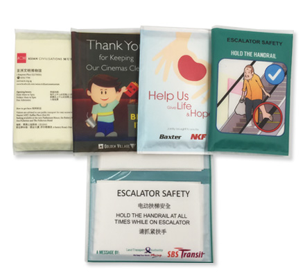 Wallet tissue packet (matt laminated)