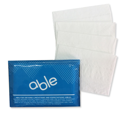 Wallet tissue packet (glossy laminated)