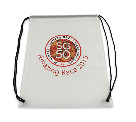 Polyester drawstring backpack