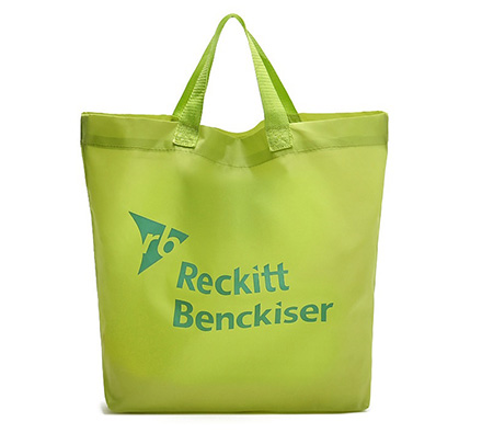 Polyester tote bag