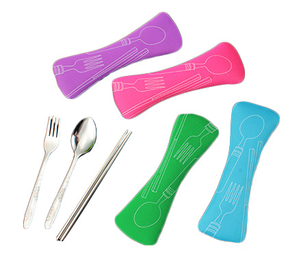 Neoprene bag packaging