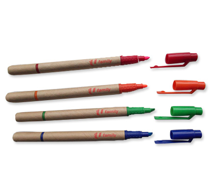 Recycle pen+Highlighter