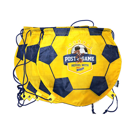 Football shape bag