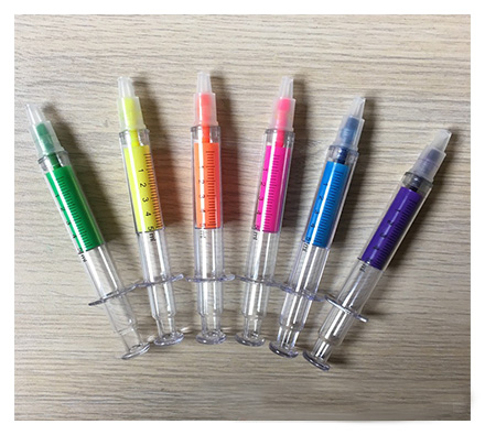 Syringe highlighter