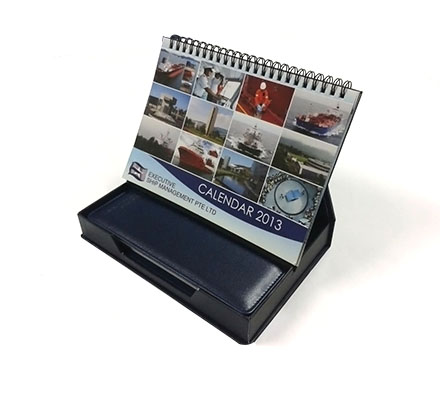 Notebook + calendar set