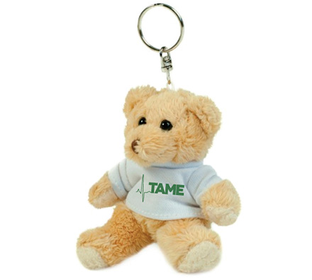 Soft toy keychain