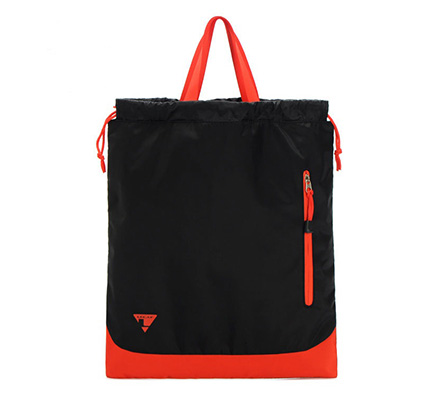 Drawstring bag with handle