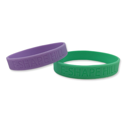 Debossed wristband