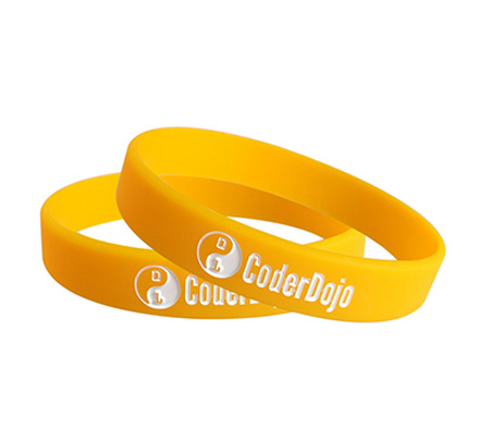 Debossed+Printed wristband