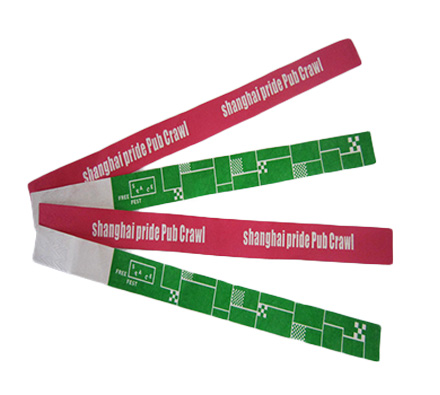 Paper wristband