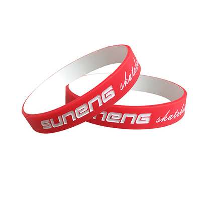 Colour coated wristband